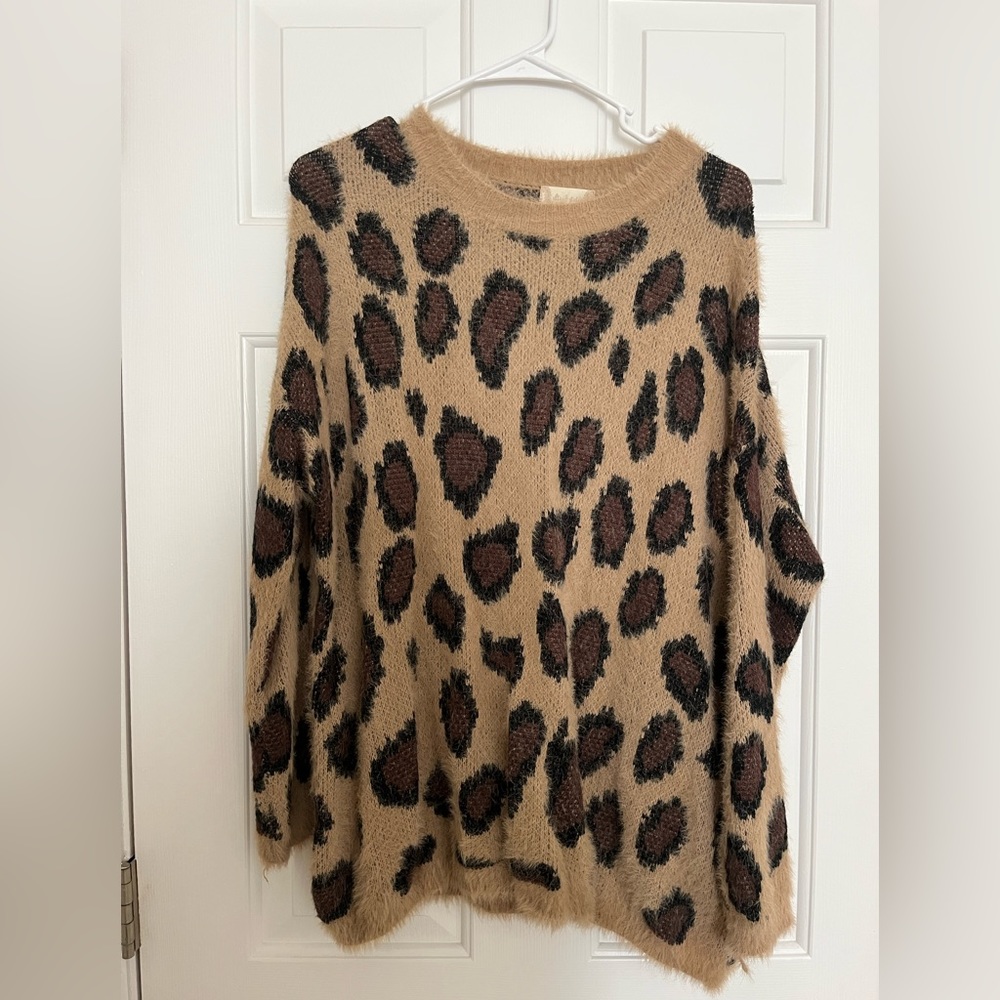 Cheetah Sweater